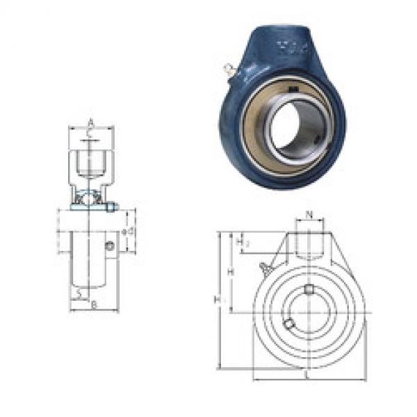 Bearing UCHA201 FYH #1 image