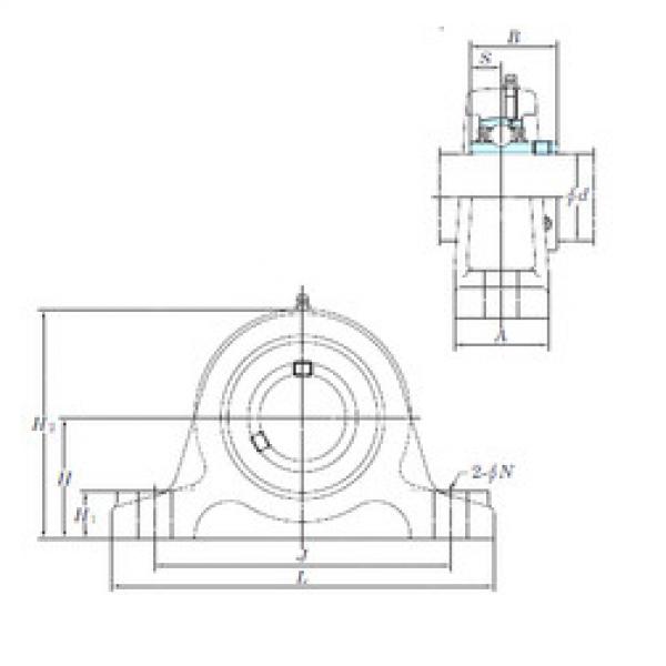 Bearing UCIP208-24 KOYO #1 image