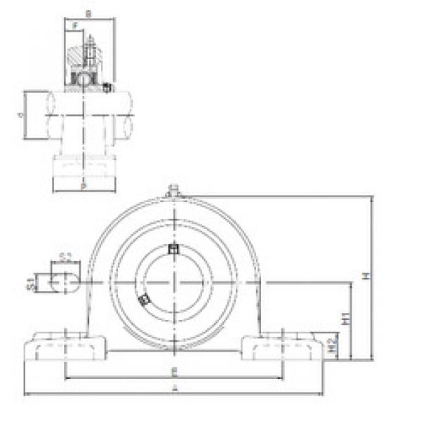 Bearing UCP202 CX #1 image