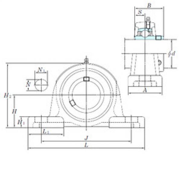 Bearing UCP201 KOYO #1 image