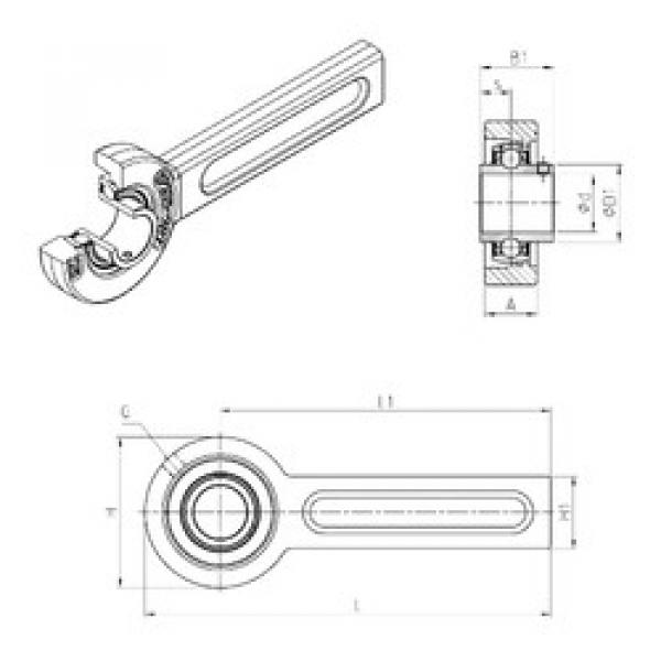 Bearing UCSP201 SNR #1 image