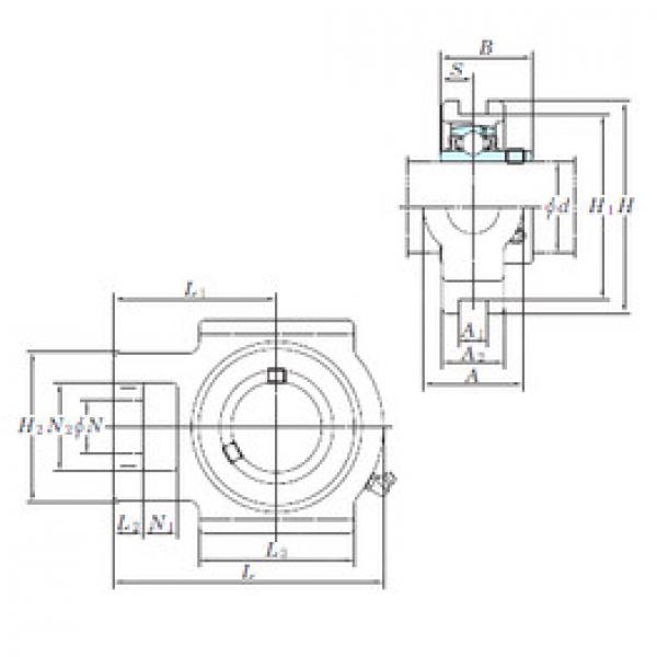 Bearing UCT201-8 KOYO #1 image