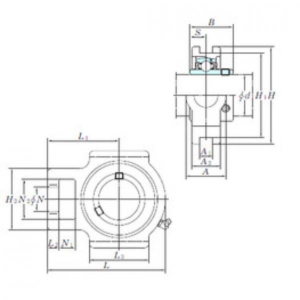 Bearing UCST205H1S6 KOYO #1 image