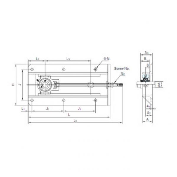 Bearing UCT201+WB NACHI #1 image