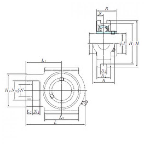 Bearing UCTX12E KOYO #1 image