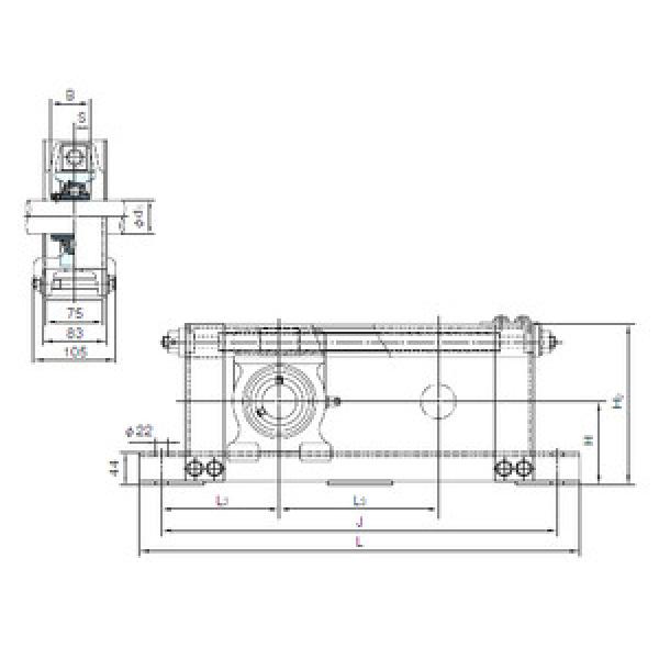 Bearing UCTU208+WU500 NACHI #1 image