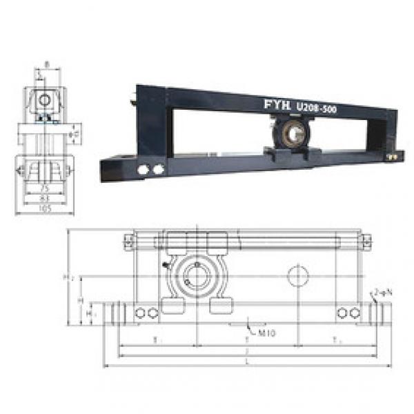 Bearing UCTU208-700 FYH #1 image