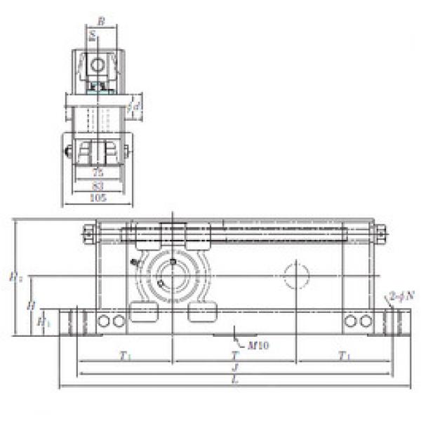 Bearing UCTU208-600 KOYO #1 image