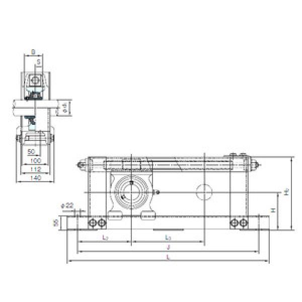 Bearing UCTU313+WU600 NACHI #1 image