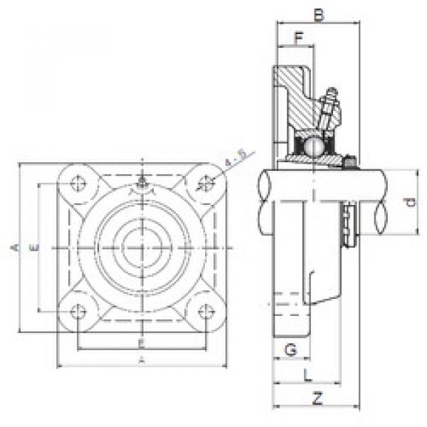 Bearing UKF209 CX #1 image