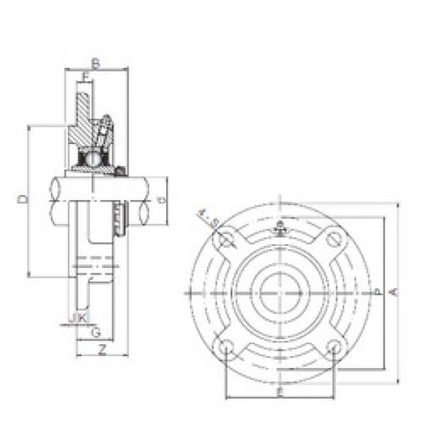 Bearing UKFC205 CX #1 image