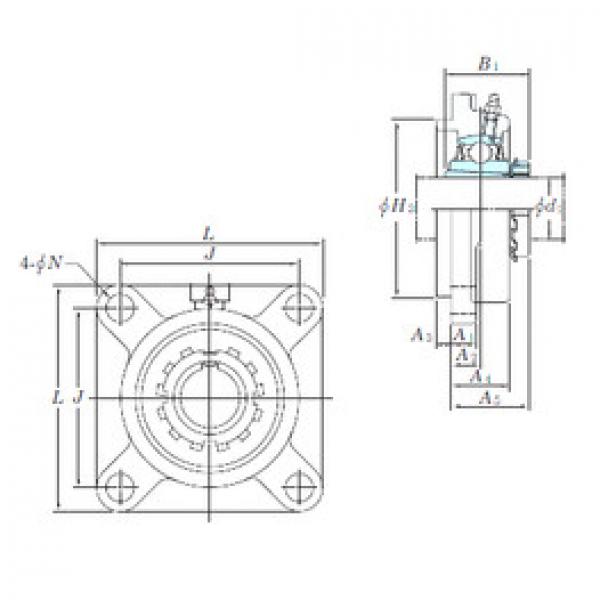 Bearing UKFS310 KOYO #1 image