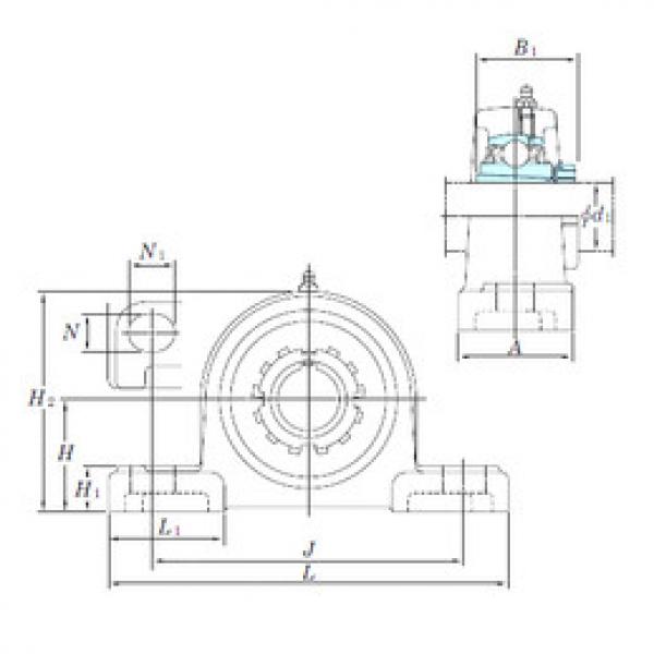 Bearing UKP207SC KOYO #1 image