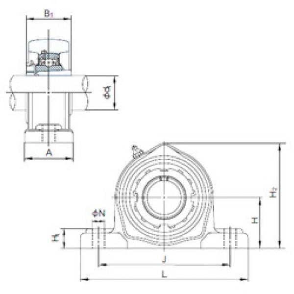 Bearing UKPK210+H2310 NACHI #1 image