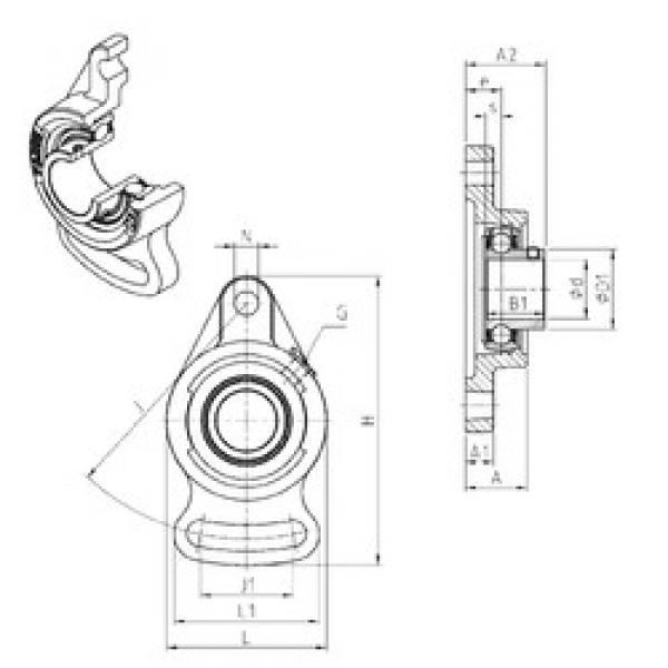 Bearing USFA202 SNR #1 image