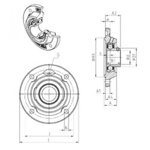 Bearing USFEE206 SNR #1 image