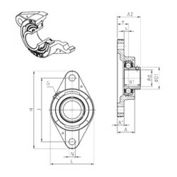 Bearing USFLE201 SNR #1 image