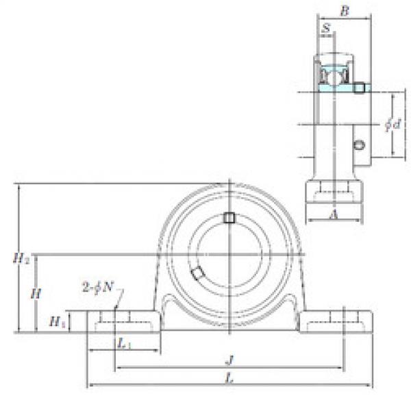 Bearing USP001S6 KOYO #1 image