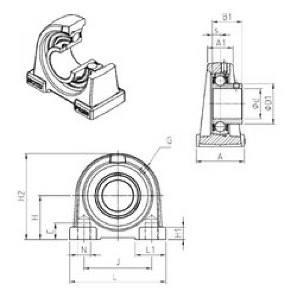 Bearing USPA207 SNR #1 image