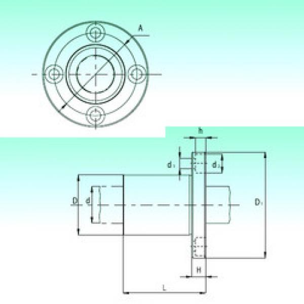 Bearing KBF08-PP NBS #5 image