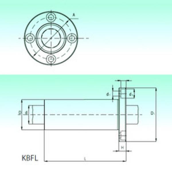 Bearing KBFL 12 NBS #5 image