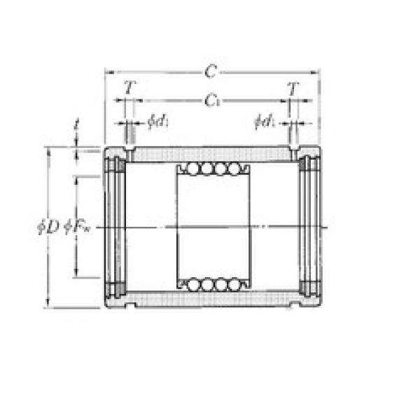 Bearing KD101930LL NTN #5 image