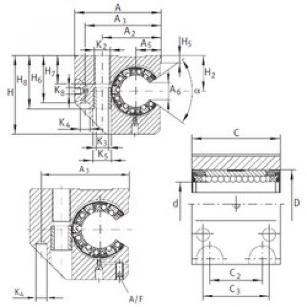 Bearing KGNCS 20 C-PP-AS INA #5 image