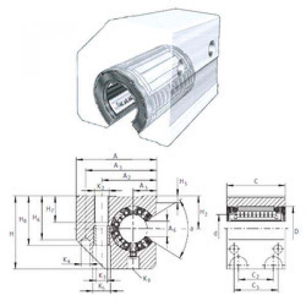 Bearing KGSC20-PP-AS INA #5 image