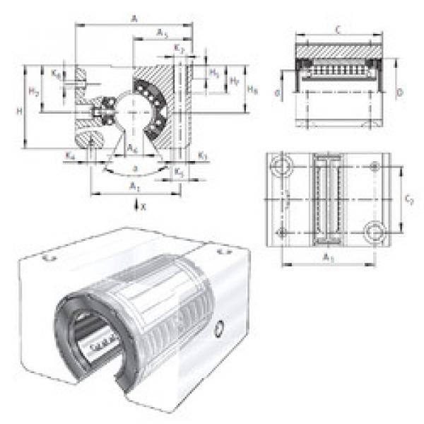 Bearing KGSNO12-PP-AS INA #5 image