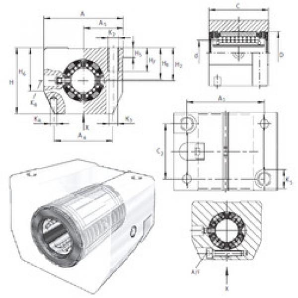 Bearing KGSNS12-PP-AS INA #5 image