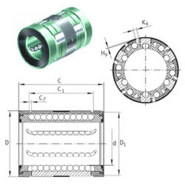 Bearing KN 20 B-PP INA #5 image