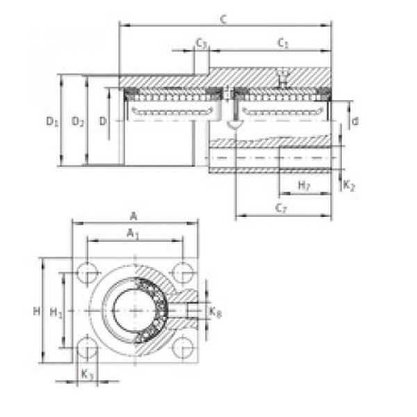 Bearing KTFN 12 C-PP-AS INA #5 image