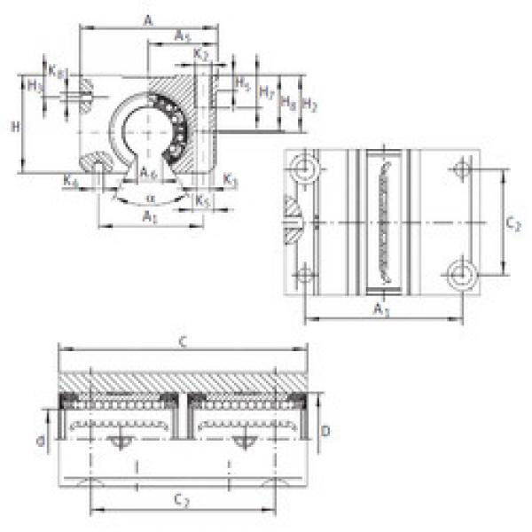 Bearing KTNO 16 C-PP-AS INA #5 image