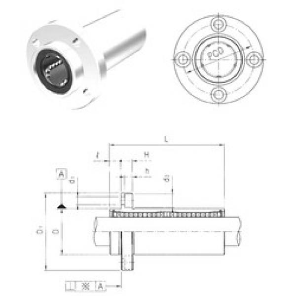 Bearing LMFP20LUU Samick #5 image