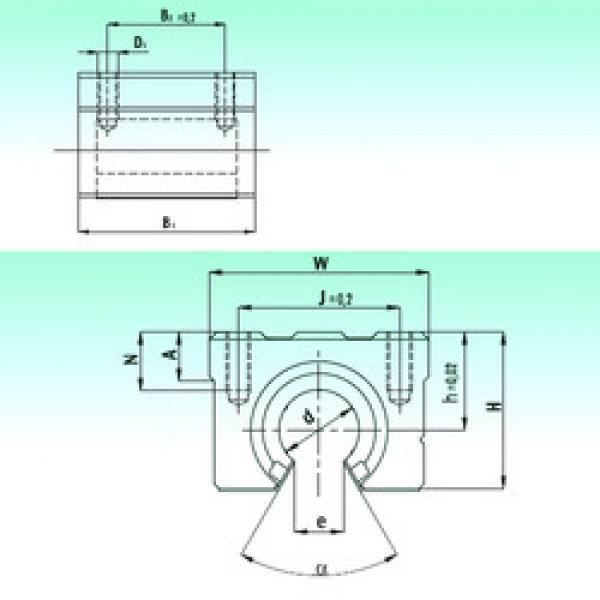 Bearing SBR 16-UU AS NBS #5 image