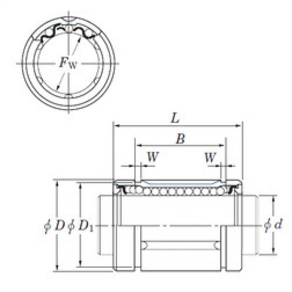 Bearing SDE10 KOYO #5 image