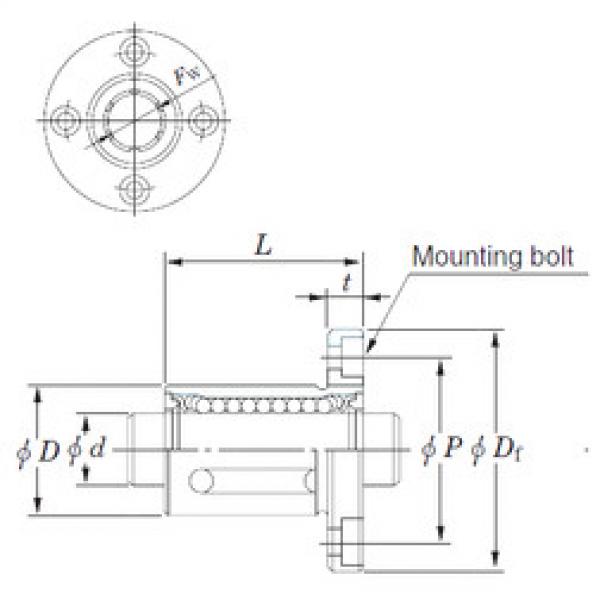 Bearing SDMF10 KOYO #5 image