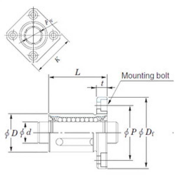 Bearing SDMK10 KOYO #5 image