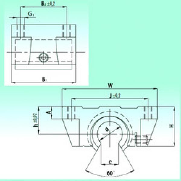 Bearing TBR 20-UU AS NBS #5 image