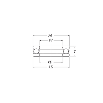 MT2.1/2 RHP Thrust Ball Bearings #5 image