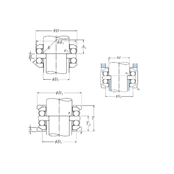 54207U NSK Thrust Ball Bearings #5 image