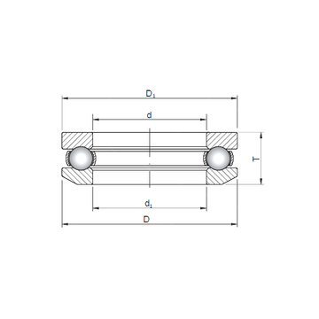 53205 CX Thrust Ball Bearings #5 image